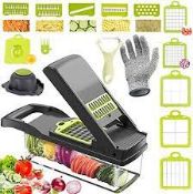 RRP £23.96 16-in-1 Vegetable Chopper