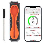 RRP £68.02 ThermoPro TempSpike 150m Range Truly Wireless Meat Thermometer