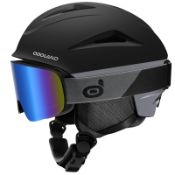 RRP £79.49 Odoland Snow Ski Helmet with Goggles Set