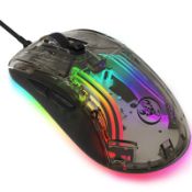 RRP £21.11 KUIYN 383 PRO X400 Transparent Mouse