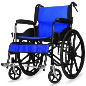 RRP £246.59 Made Mobility Lightweight Folding Wheelchair