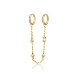 RRP £4.45 Silver Hoop Earrings for Women