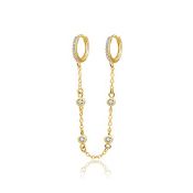 RRP £4.45 Silver Hoop Earrings for Women
