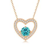 RRP £40.19 LOUISA SECRET Necklaces for Women Love Heart Pendant