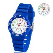 RRP £10.08 DTKID Children Analog Watch Waterproof Time Teaching