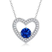 RRP £40.19 LOUISA SECRET Necklaces for Women Love Heart Pendant