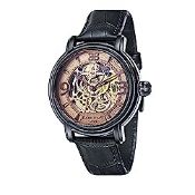 RRP £106.81 Thomas Earnshaw Mens 48mm Longcase Grande Skeleton