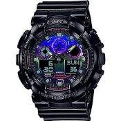 RRP £120.03 Casio Men Analogue-Digital Quartz Watch with Plastic Strap GA-100RGB-1AER