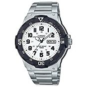 RRP £45.66 Casio Men's Analogue Quartz Watch with Stainless Steel Strap MRW-200HD-7BVEF