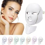 RRP £39.83 Deciniee LED Face Mask: LED Face Light Therapy Mask
