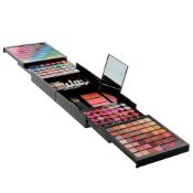 RRP £39.95 Pro 177 Color Eyeshadow Palette Blush Lip Gloss Makeup Beauty Cosmetic Set Kit