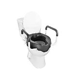 RRP £91.32 KMINA - Raised Toilet Seat with Lid (4 inch