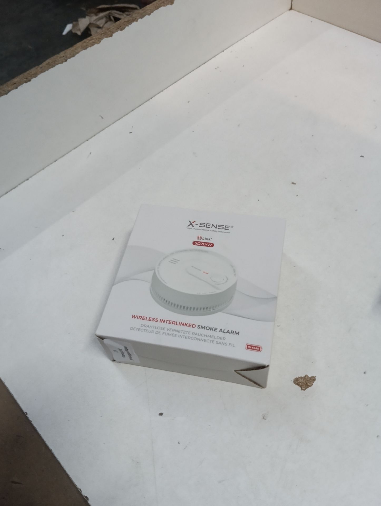 RRP £24.99 X-Sense Wireless Interconnected Smoke Alarm Detector - Image 2 of 2