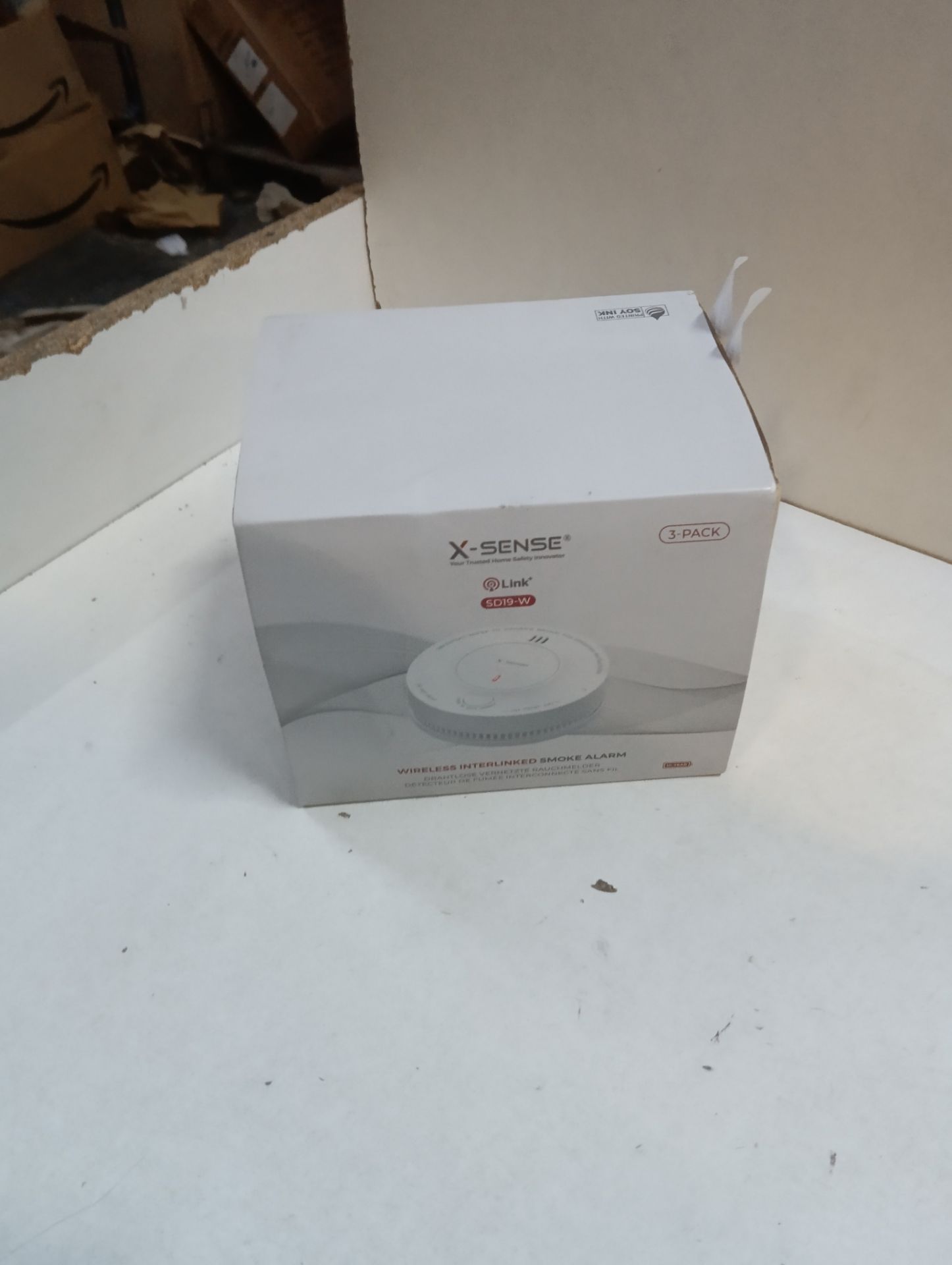 RRP £58.21 X-Sense Wireless Interlinked Smoke Alarm Detector with Sealed 10-Year Battery - Image 2 of 2