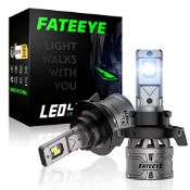 RRP £26.25 FATEEYE H13 LED Headlight Bulbs