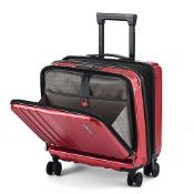 RRP £102.74 16" Carry on Luggage with 2 Laptop Compartments