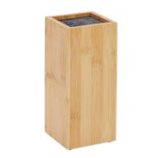 RRP £21.67 Bamboo Knife Block with Bristles