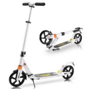 RRP £27.40 TENBOOM Scooter for Adults Kids Teenagers with Handbrak