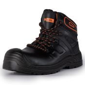 RRP £58.21 Black Hammer Mens Composite Lightweight Safety Boots