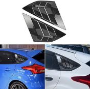 RRP £35.26 MARCHFA Rear Side Window Louvers Compatible for Focus