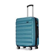 RRP £59.35 GinzaTravel Lightweight Hard Shell Medium Suitcase