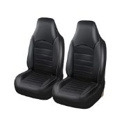 RRP £37.72 TOYOUN Classic Universal PU Leather Car Front Seat