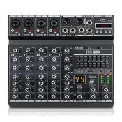 RRP £136.99 XTUGA PR6X Professional 6 Channel Audio Mixer with 99 DSP Effects