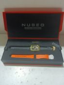 RRP £342.49 Nubeo Men's 46mm Space Viking Skeleton Automatic Limited
