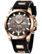 RRP £35.89 MEGALITH Mens Watches Chronograph Waterproof Watches