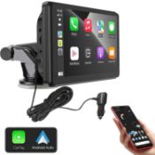 RRP £102.74 Wireless Carplay & Android Auto Portable Car Stereo