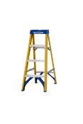 RRP £136.71 Werner Stepladder Fibreglass 4 Tread Trade