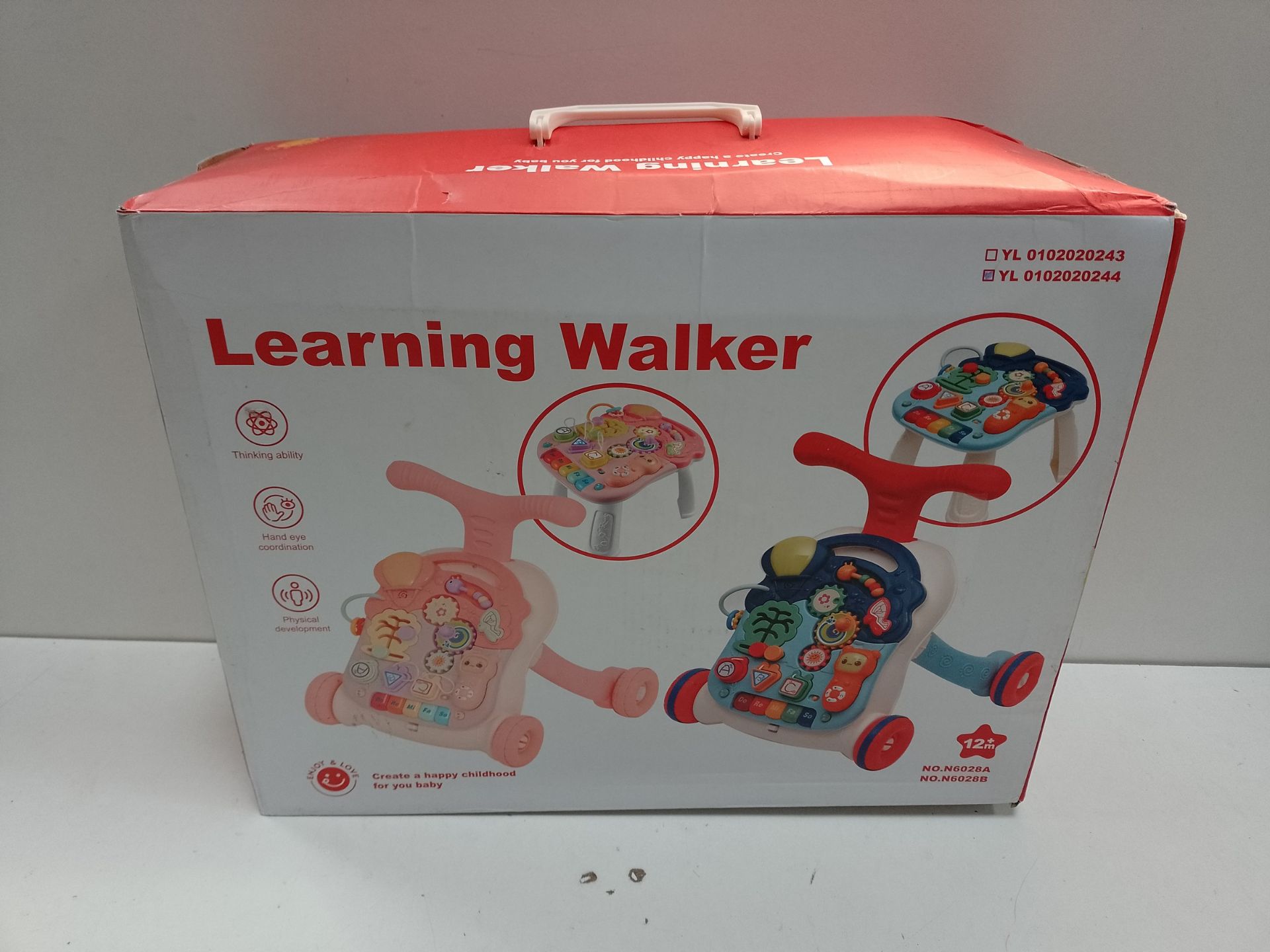 RRP £45.65 Baby Walker 3in1 Sit-to-Stand Learning Walker Kids - Image 2 of 2