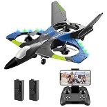 RRP £57.07 4DRC V27 RC Airplane with 1080P WiFi Camera for Adult