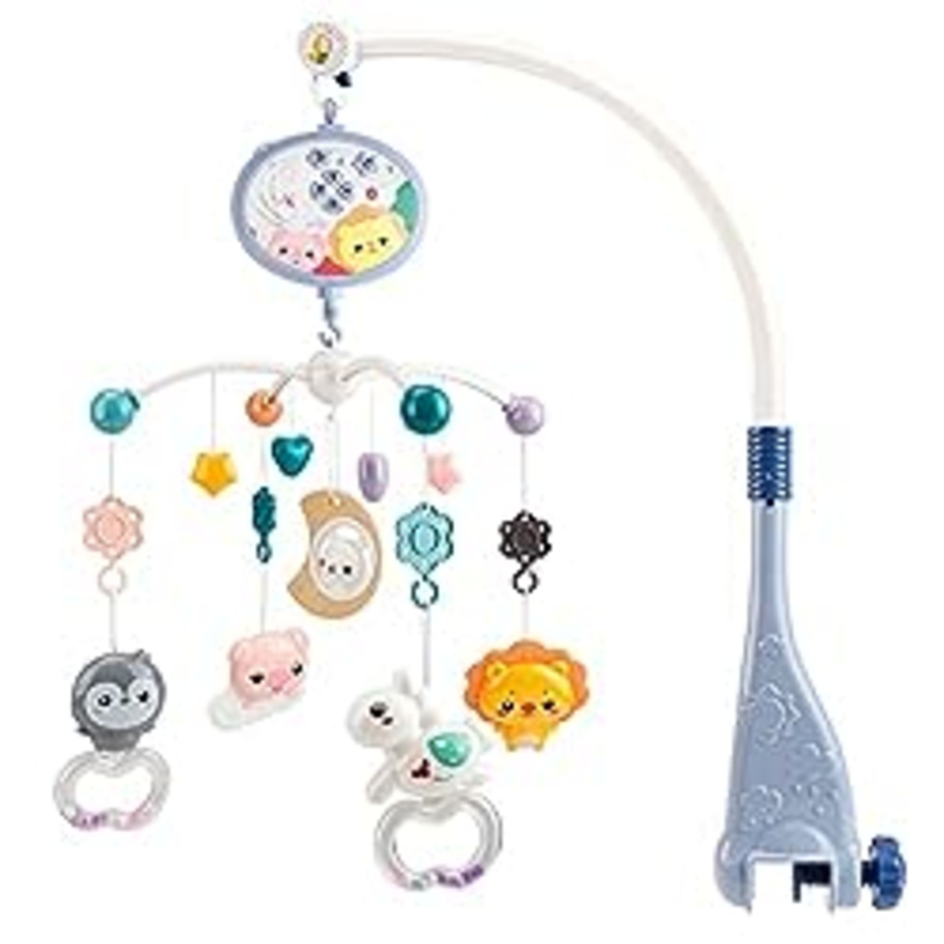 RRP £26.18 AmyBenton Cot Mobile for Baby with Soothing Music
