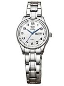 RRP £47.57 OLEVS Women Watch Classic Easy Read Number Dial Stainless