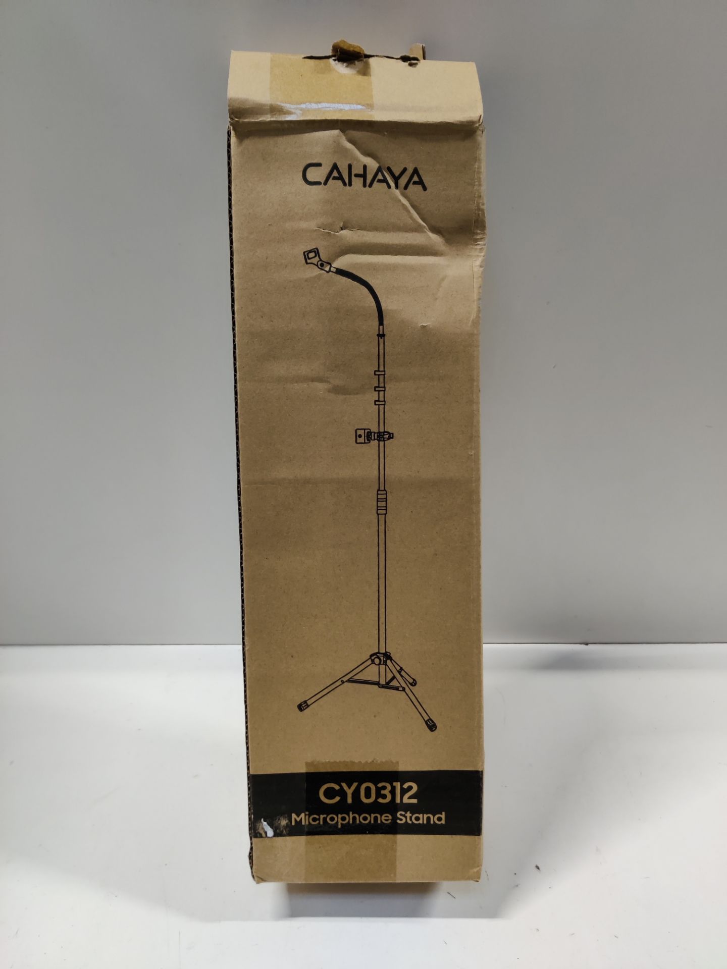 RRP £28.52 CAHAYA Upgraded Gooseneck Microphone Stand Universal - Image 2 of 2