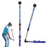 RRP £30.70 Golf Swing Trainer Aid Adjustable Golf Alignment Stick