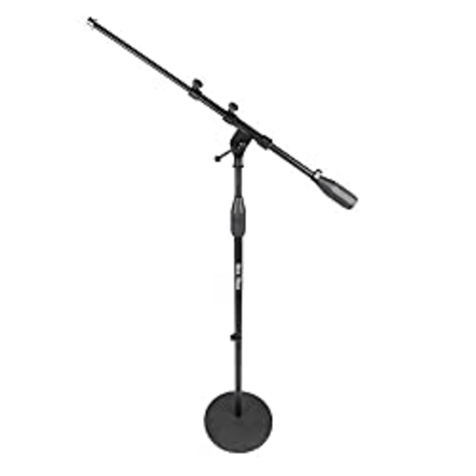 RRP £43.37 Hola! Microphone Stand - Mic Stand w/Adjustable Height and Boom Arm for Home