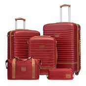 RRP £216.90 COOLIFE Suitcase Trolley Carry On Hand Cabin Luggage