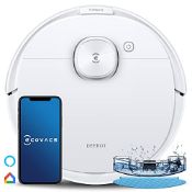 RRP £244.55 ECOVACS DEEBOT N8 Robot Vacuum Cleaner with Mop 2300PA (dToF Laser Detection