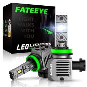 RRP £29.67 FateEye H11/H9/H8 LED Headlight Bulbs