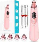 RRP £19.40 Blackhead Remover Vacuum Electric Blackhead Remover