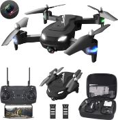 RRP £57.07 Wipkviey T26 Foldable Drone with 1080P HD Camera for