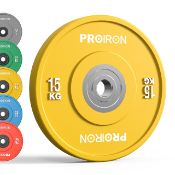RRP £78.25 PROIRON Olympic Bumper Plate