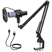 RRP £43.66 TONOR Cardioid Condenser Computer PC Mic with Arm Stand