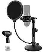 RRP £22.08 BILIONE Upgraded Desktop Microphone Stand