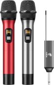 RRP £50.22 Wireless Microphone TONOR Professional UHF Cordless