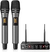 RRP £68.49 TONOR Wireless Microphones