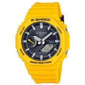 RRP £126.49 Casio Men Analogue-Digital Quartz Watch with Plastic Strap GA-B2100C-9AER