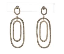 18ct Rose Gold Diamond Drop Earrings 2.32 Carats - Valued By AGI £5,995.00 - Stunning 18ct rose gold